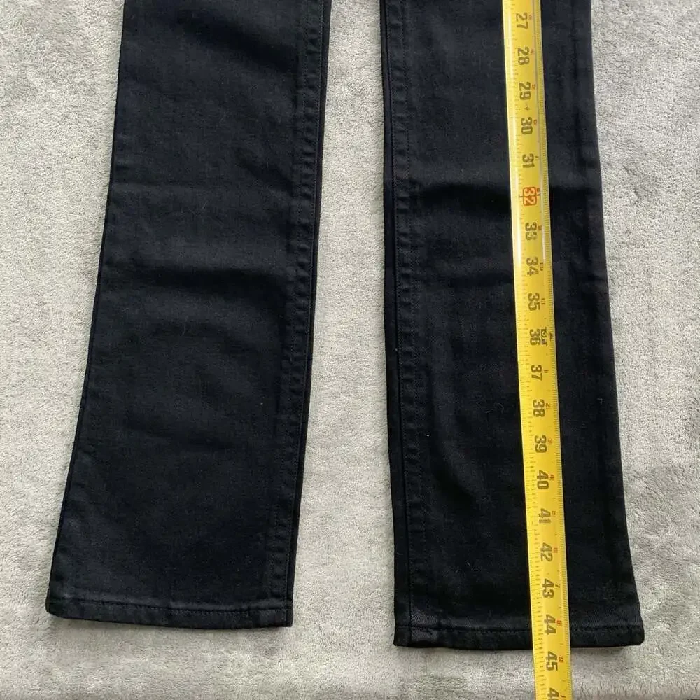 Wrangler Willow Ultimate Riding Jeans Women 24x38” Black Bootcut Western Cowgirl